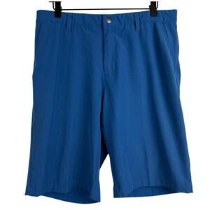 Adidas Mens Golf Stretch Lightweight Chino Shorts Blue - 34